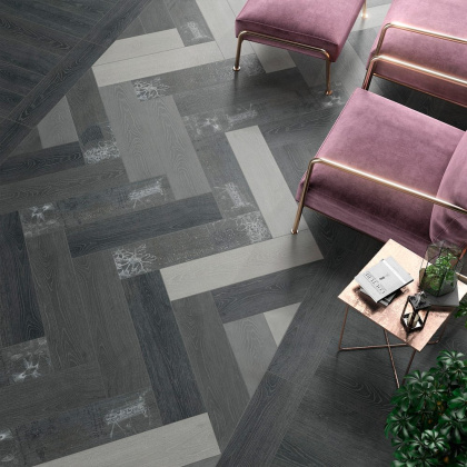 Керамогранит DD700600R Абете серый светлый обрезной 20*80*11 (9шт\1.44м2), м2