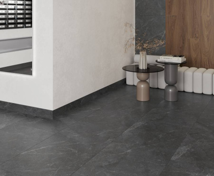Rocky Black PRO Керамогранит графитовый 60х60 матовый R10GR