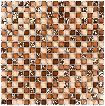 Мозаика Bonaparte Стеклянная Ochre Rust 30х30 см Мозаика Bonaparte Стеклянная Ochre Rust 30х30 см