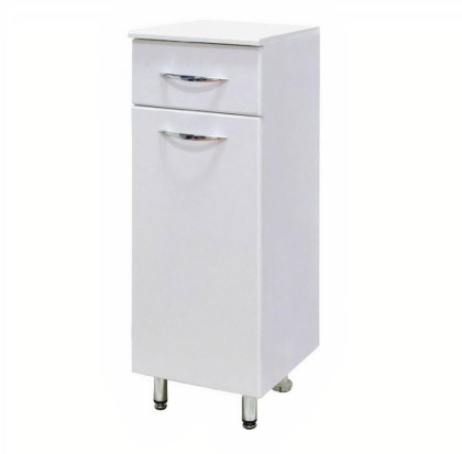 Полупенал Onika Каприз 30 напольный, белый, правый