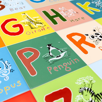 Декор OS\A229\5276 Зоопарк C серый (20см*20см*6,9мм) (10шт/0,4м2) , шт