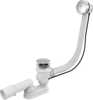 Сифон для ванны автомат, металл