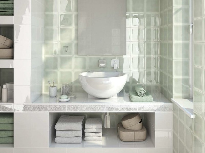 Плитка настенная 17009 Авеллино фисташковый 15*15*6,9 (47шт/1,08м2), м2