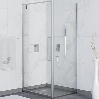 Душевой уголок RGW Stilvoll SV-43 100х80 06324308-011 профиль Хром стекло прозрачное