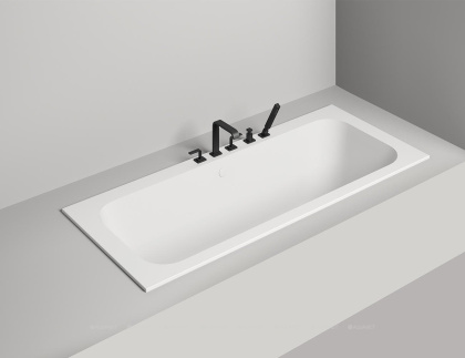 Ванна из искусственного камня Salini S-Sense Orlando Axis 190х80 103211M, глянцевая