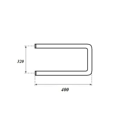 Полотенцесушитель водяной Point PN35334 320x400 П-образный (1"), хром Полотенцесушитель водяной Point PN35334 320x400 П-образный (1"), хром