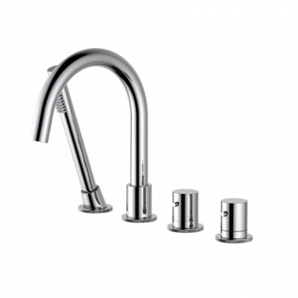 Смеситель на борт ванны Timo Saona 2330/00Y с термостатом, хром