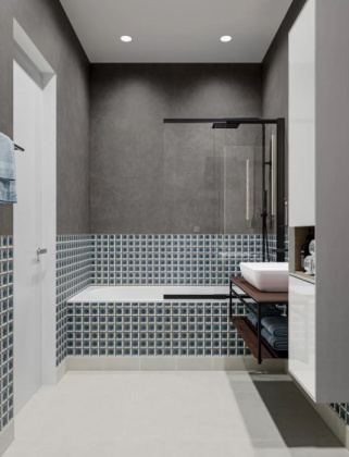 Керамогранит DD641820R Про Чементо коричневый темный (60см*60см*9мм) (5шт/1,8м2) обрезной, м2