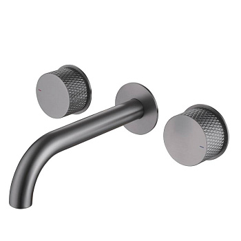 Смеситель ABBER Wasser Kreis AF81122NG для раковины скрытого монтажа, никель Смеситель ABBER Wasser Kreis AF81122NG для раковины скрытого монтажа, никель