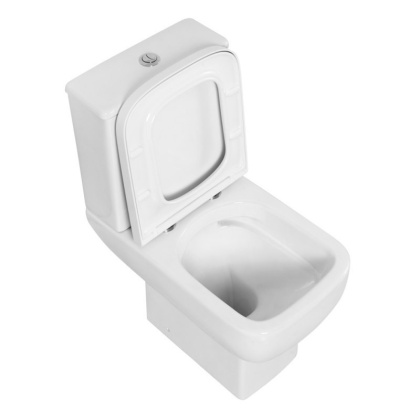 AURORA Чаша унитаза с сиденьем дюропласт soft close, P-trap BB8604CPR/SC AURORA Чаша унитаза с сиденьем дюропласт soft close, P-trap BB8604CPR/SC