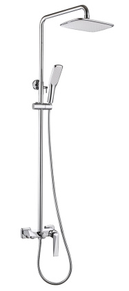 Стойка для душа со смесителем VENTURO хром