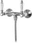 DIAMOND-DS-01-Sw Смеситель для душа, хром, ручки Swarovski DIAMOND-DS-01-Sw Смеситель для душа, хром, ручки Swarovski