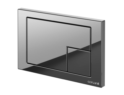 Кнопка CORNER пластик хром глянцевый