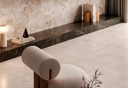 60x120 MarbleSystem Эмперадор Коричневый Лаппато R9 Ректификат