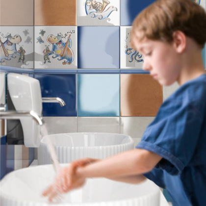 Декор VT\A485\5232 Симфония 6 (20см*20см*7мм) (10шт/0,4м2) ,, шт