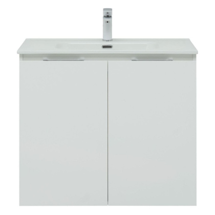 Тумба под раковину Aquanet Алвита New 80 2 дверцы, белый матовый Тумба под раковину Aquanet Алвита New 80 2 дверцы, белый матовый