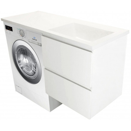 Комплект мебели Dallas Luxe 1050х482   правосторонний подвесной 2 ящика (ШхГхВ) 408х476х607