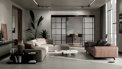 Плитка настенная 14043R Монсеррат серый светлый (120см*40см*10,5мм) (3шт/1,44м2) бетон, м2