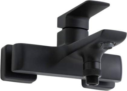 Смеситель для ванны с душем Allen Brau Infinity 5.21006-31 черный матовый Смеситель для ванны с душем Allen Brau Infinity 5.21006-31 черный матовый