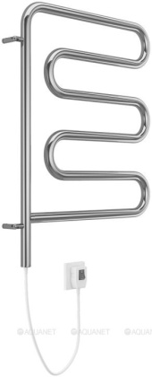 Полотенцесушитель Terminus Электро 25 Ш-обр 450х570 поворотный  Полотенцесушитель Terminus Электро 25 Ш-обр 450х570 поворотный