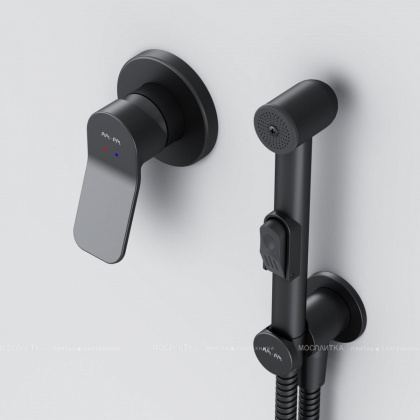 Смеситель, монтируемый в стену с гигиеническим душем F40H85A22 X-Joy