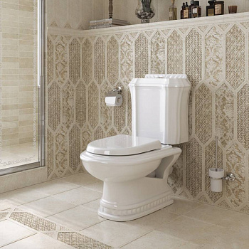 Сиденье белое, soft close CZR-GN-SC