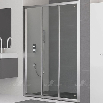 Душевая дверь RGW Classic CL-11 120 04091112-11 профиль Хром стекло прозрачное