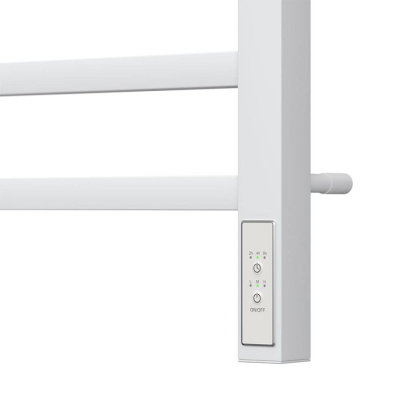 Полотенцесушитель электрический Point Вега PN71856W П7 500x600, диммер справа, белый Полотенцесушитель электрический Point Вега PN71856W П7 500x600, диммер справа, белый