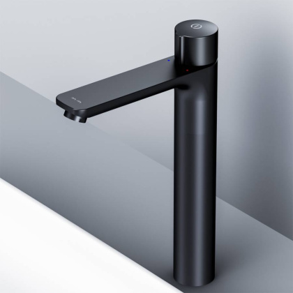 F85A92522 X-Joy TouchReel Смеситель д/умывальника, высокий, чёрный, шт. F85A92522 X-Joy TouchReel Смеситель д/умывальника, высокий, чёрный, шт.