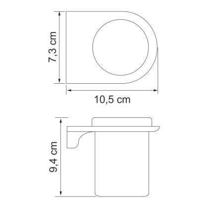 Kammel K-8328 Подстаканник одинарный Kammel K-8328 Подстаканник одинарный