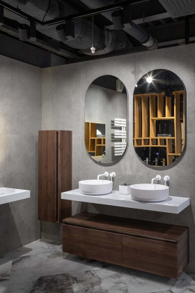 Зеркало Vallessi овальное 110x60см 568 Boheme