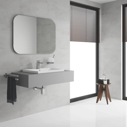 Смеситель для раковины Grohe Eurocube 23446000 хром Смеситель для раковины Grohe Eurocube 23446000 хром