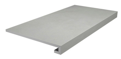 Ступень клееная Про Чементо серый матовый 33x60x0,9