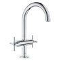 Смеситель для раковины Grohe Atrio корпус высокий хром (21019003)