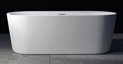 Акриловая ванна Riho Modesty 170 velvetL - CHROM 