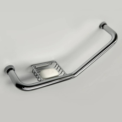 Поручень для ванны, 48,5х22х12,5 см, хром, K-1077L