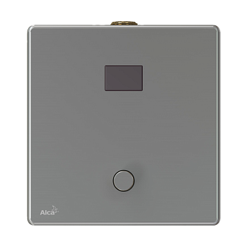 Устройство автоматического смыва для писсуара с возможностью мануального смыва, металл, 12 B (подключение к сети)