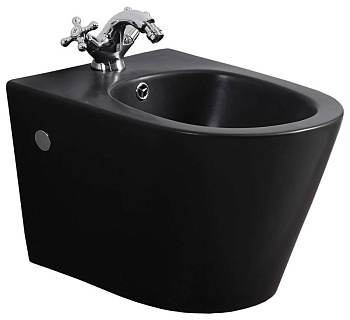 Биде Timo INARI TK-504 MB подвесное черное матовое Биде Timo INARI TK-504 MB подвесное черное матовое