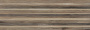 Плитка настенная 60030 Zen полоски коричневый (20см*60см*9мм) (10шт/1,2м2) матовый,м2