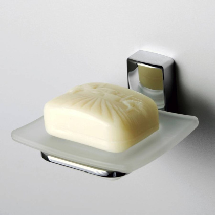 Мыльница Leine, 11х6х11,2 см, хром,  K-5029