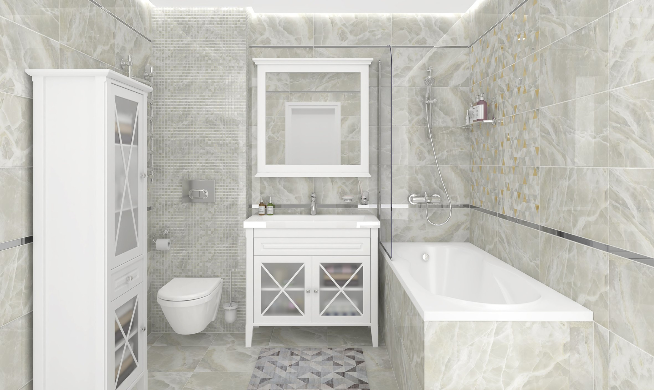 Плитка настенная Plazma зелёный 30*60 (10шт/1,8м2),м2