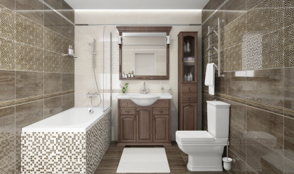 Бордюр Genesis коричневый 6*60,шт Бордюр Genesis коричневый 6*60,шт