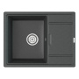 Мойка кухонная Point Стил 65 PN3009GR, графит