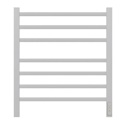 Полотенцесушитель электрический Point Вега PN71856W П7 500x600, диммер справа, белый Полотенцесушитель электрический Point Вега PN71856W П7 500x600, диммер справа, белый