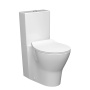 Унитаз-компакт LAPARET Accord с сиденьем микролифт белый с1