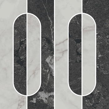 Декор Тубкаль наборный матовый обрезной 30x30x0,9 Декор Тубкаль наборный матовый обрезной 30x30x0,9