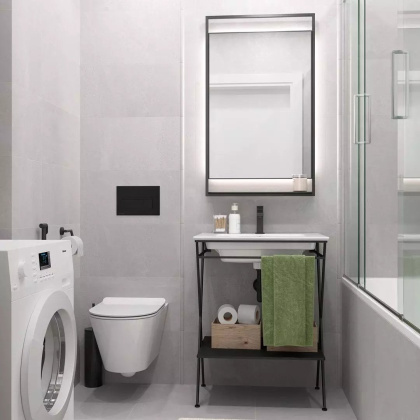 Керамогранит DD602020R Про Матрикс серый светлый  (60см*60см*9мм) (5шт/1,8м2) мат, м2