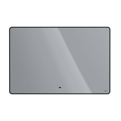 Зеркало Lemark MIOBLACK 120х80см с интерьерной подсветкой, с подогревом