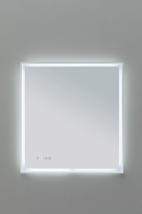 Зеркало Aquanet Оптима 70 белый матовый