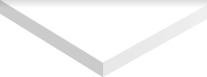 Экран акриловый Creto Ferum 90х90 для поддона 9-1004